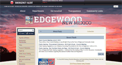 Desktop Screenshot of edgewood-nm.gov